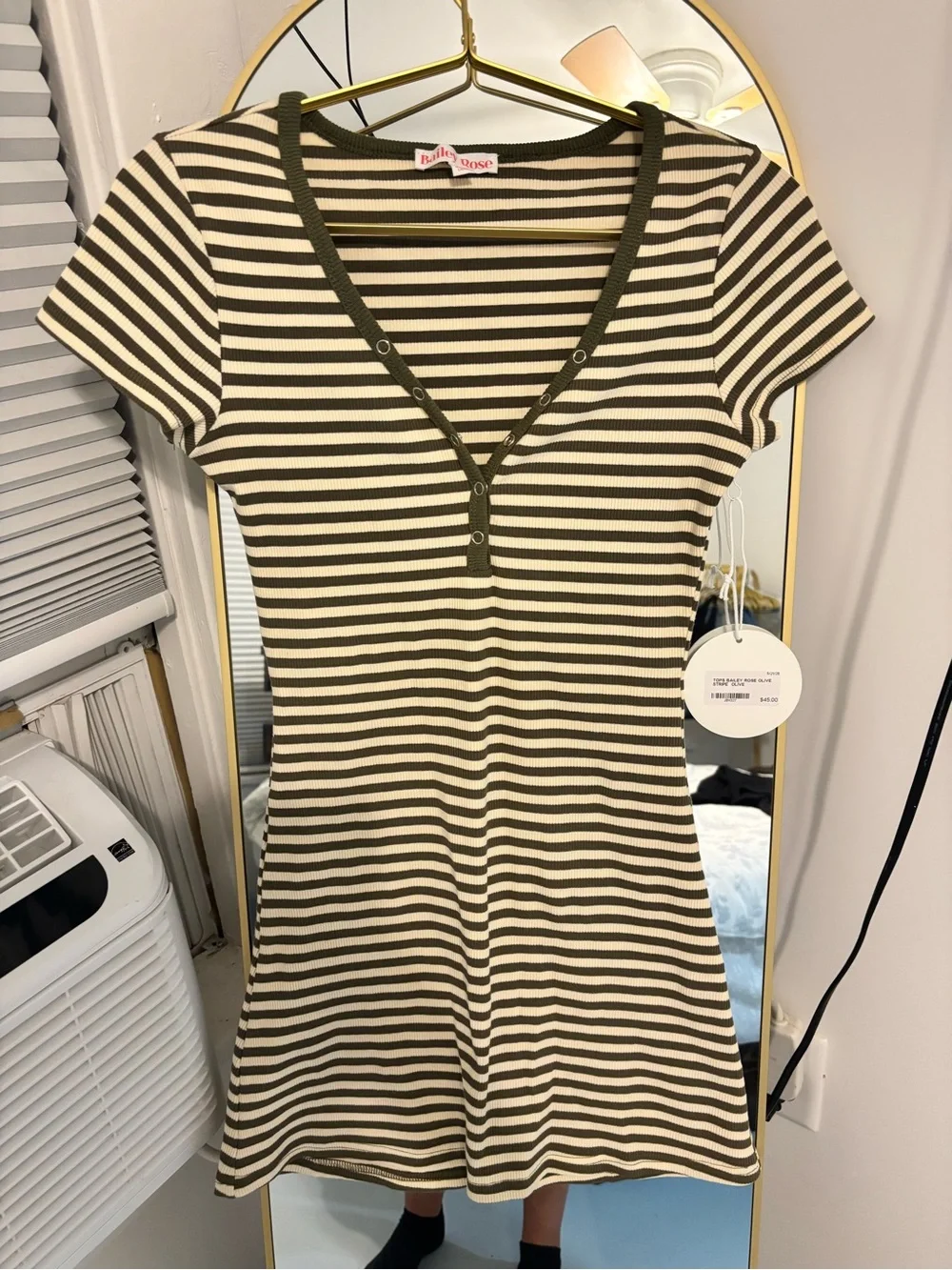 Free People Henley Mini Dress